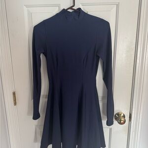 Blackmilk Navy Warm Long Sleeve Evil Skater